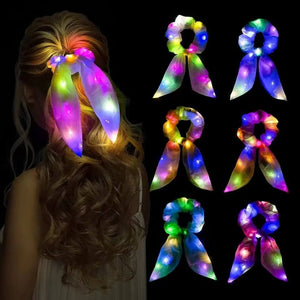led light scrunchies