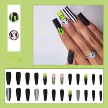 Load image into Gallery viewer, 24 Pcs Summer Bright Colored Acrylic Nails
