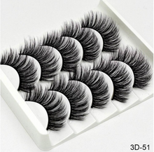 Load image into Gallery viewer, 5Pairs 3D Mink Hair False Eyelashes Natural beautiful you
