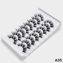 Load image into Gallery viewer, Fake Lashes Makeup Eyelash Extension Silk 4/8 pairs
