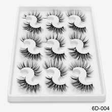 Load image into Gallery viewer, SEXYSHEEP 50% Discount 8/9 Pairs 6D Mink Lashes Natural False Eyelashes
