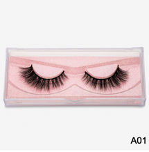 Load image into Gallery viewer, Mink Lashes 3D Mink Eyelashes 100％ Cruelty free Lashes Handmade
