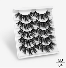 Load image into Gallery viewer, Soft Mink False Eyelashes Handmade Wispy Fluffy Long Lashes Natural Eye Extension

