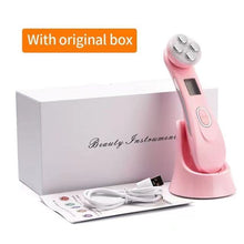 Load image into Gallery viewer, Professional Mini Ultrasonic Skin Scrubber Facial Massager Machine
