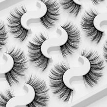 Load image into Gallery viewer, SEXYSHEEP 50% Discount 8/9 Pairs 6D Mink Lashes Natural False Eyelashes
