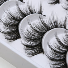 Load image into Gallery viewer, 8/20 pairs 15-20mm natural 3D false eyelashes fake lashes
