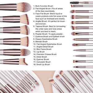 makeup brushes and their names