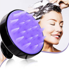 Load image into Gallery viewer, Silicone hair shampoo Brush Anti-Hair Loss/ Head Body Scalp Massage Brush
