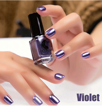 Load image into Gallery viewer, 24 PCS Purple Rose Gold Silver Chrome Nail And Art Varnish
